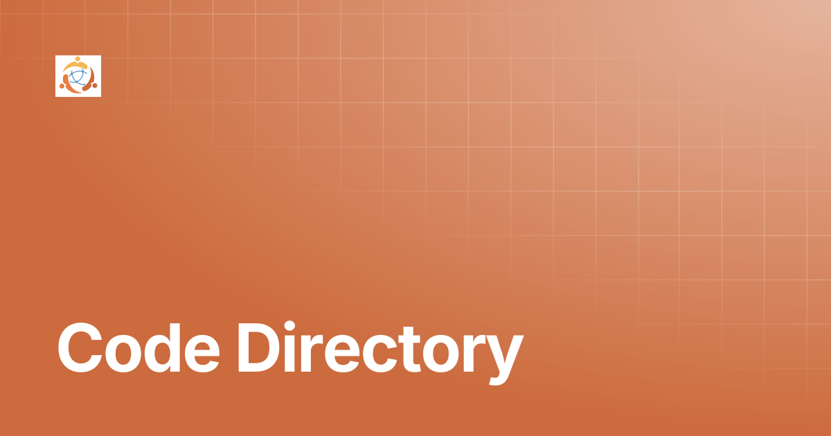 Code Directory | Farmers Registry v1.0.0 | DCI Standards